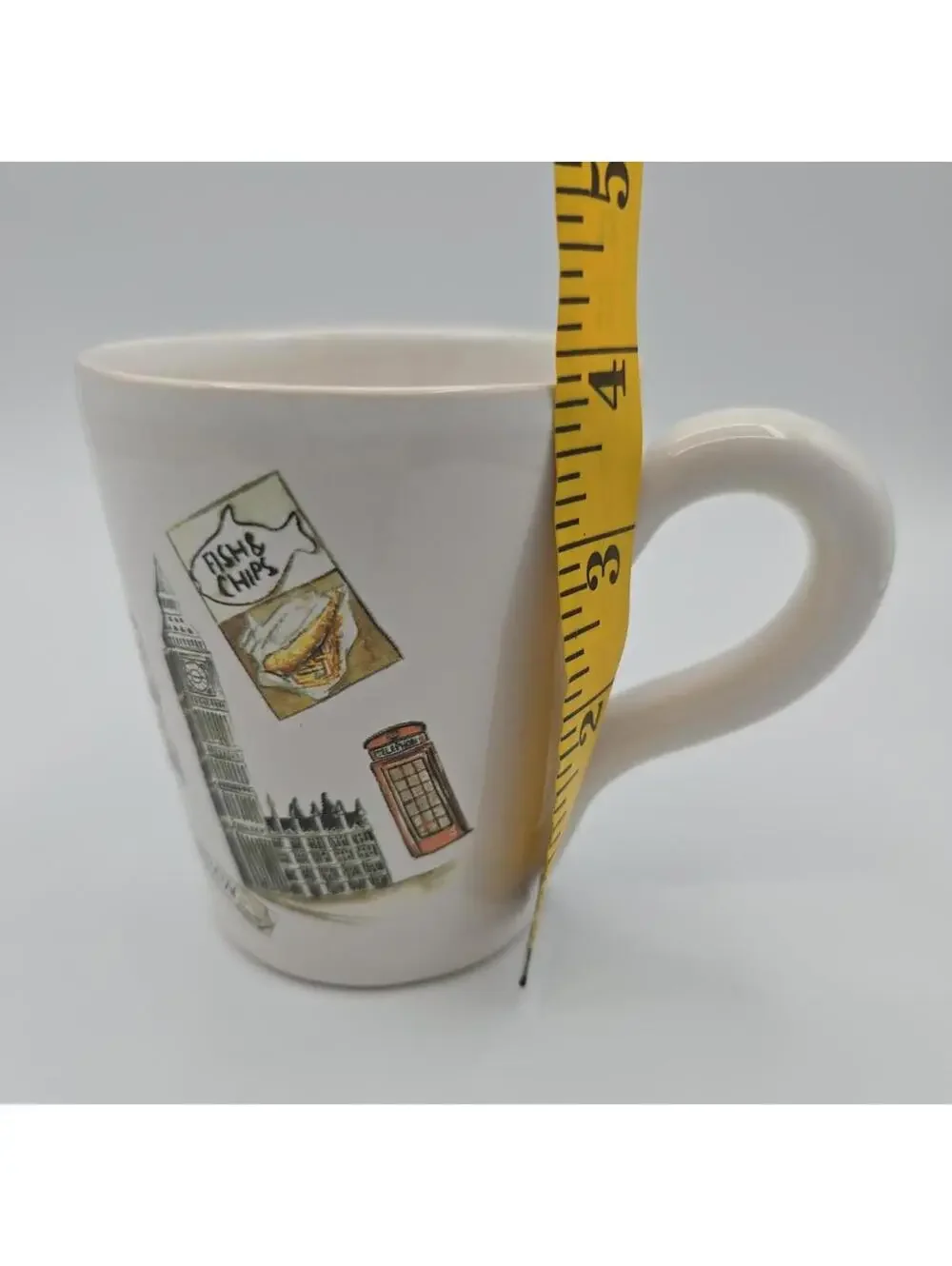 Sur La Table Italian Stoneware London Ceramic Mug